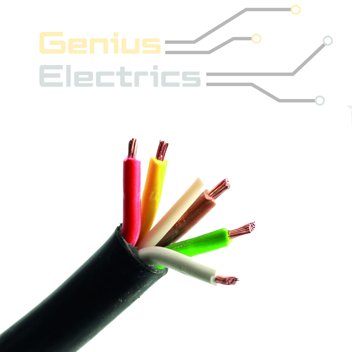 Z-33 | Kabel 3 aderig 0,75mm² (per meter) → Rolluik Motoren & Onderdelen